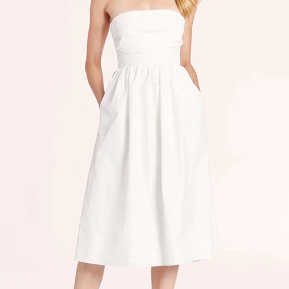 Amanda Uprichard Dresses & Skirts - Amanda Uprichard White MIDI Dress